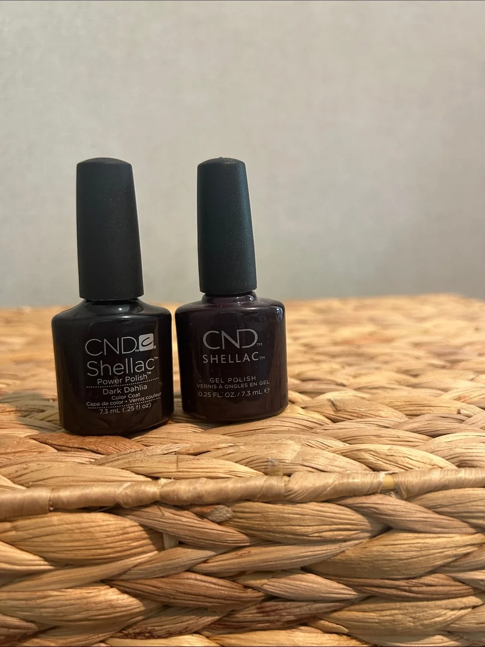 CND Shellac Gel Polish — Dark Dahlia (Deep Plum)